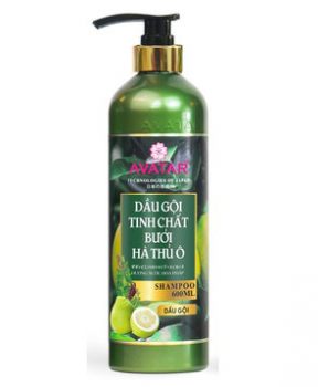 Dầu Gội Avatar Tinh Chất Bưởi Hà Thủ Ô 600ml Shampoo