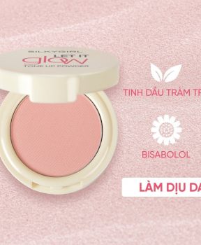 Silkygirl Phấn phủ nâng tông Let it Glow Tone Up Powder 7g - 01 Radiant