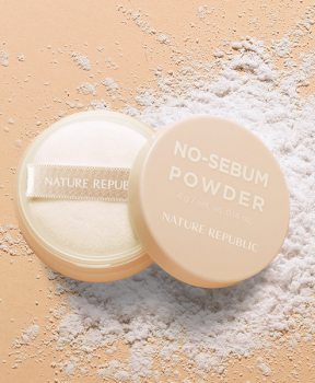 Nature Republic Phấn phủ Provence Tea Tree No-Sebum Powder 4g