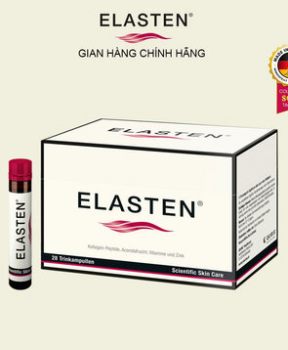 Nước Uống Collagen Elasten Thủy Phân 28 Ống x 25ml - tăng cường hiệu quả trẻ hóa trên da.