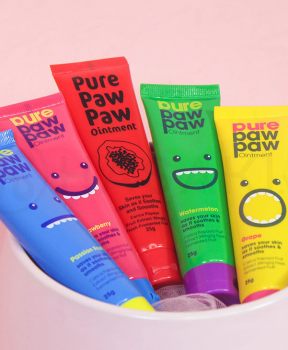 Dưỡng Môi Đa Năng Pure Paw Paw Từ Đu Đủ Hương Dâu 25g Ointment - Strawberry