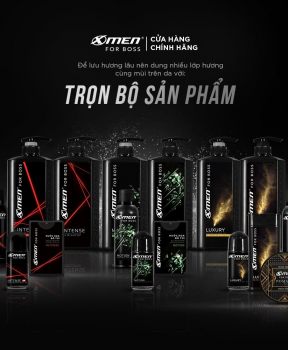 Xịt Khử Mùi X-Men For Boss Luxury Sang Trọng Tinh Tế 150ml Perfumed Deo Spray