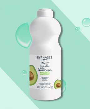 Byphasse Dầu xả Family Fresh Délice Après-Shampooing Avocat Cheveux Secs 400ml
