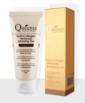 Queenie Gel tẩy tế bào chết trắng da Nutri-collagen Whitening Exfoliating Gel (100g)