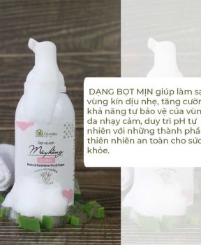 Cỏ mềm Bọt vệ sinh mây hồng trầu không 150ml