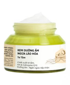 Kem Dưỡng Ẩm Cỏ Mềm Ngừa Lão Hoá Da Tơ Tằm 50g