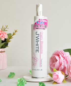 Gel Tẩy Tế Bào Chết J'White Chiết Xuất Hoa Anh Đào 150ml Cherry Blossom Peeling Gel