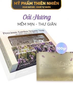 Xà bông thảo dược Precious Garden - Oải hương 100gr