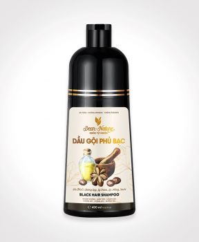 Dầu gội phủ bạc Khoẻ Tự Nhiên Black Hair Shampoo 400ml NHANH CHÓNG - LÀNH TÍNH - CHUẨN ĐEN