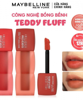 Son Kem Lì Bông Bền Màu Maybelline Superstay Teddy Tint 5ml