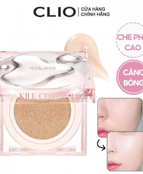 Phấn Nước Căng Bóng, Che Phủ Cao Clio Kill Cover High Glow Cushion SFP50+ PA+++ 