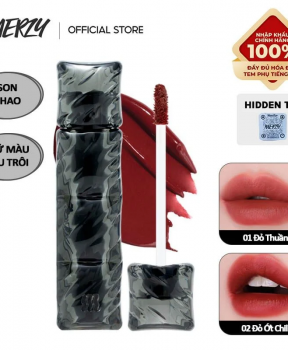 [V6 PUFFER][SON PHAO] Son Kem Lì Bền Màu, Lâu Trôi Merzy Puffer Velvet Tint 3.7g