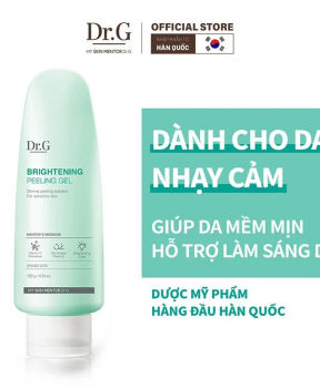 Tẩy Tế Bào Chết Dr.G Dạng Gel Dịu Nhẹ, Làm Sáng Da Brightening Peeling Gel 
