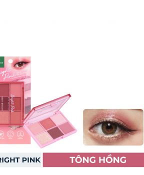 Bảng Phấn Mắt Baby Bright Bright Pink Tông Hồng Eye Palette #Bright Pink