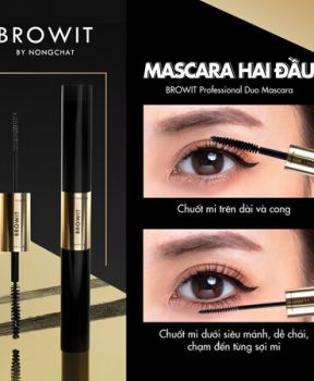 Mascara 2 Đầu Browit Professional Duo Màu Sexy Black 4g+4g Professional Duo Mascara