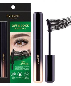 Mascara Browit Uốn Cong Và Dày Mi Màu Sexy Black 6g Lift & Lock Mascara