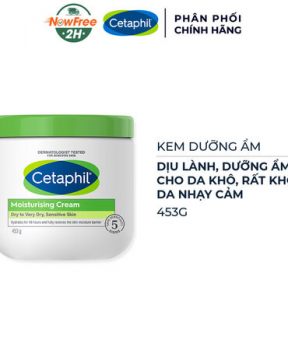 Kem Dưỡng Ẩm Cetaphil Dịu Lành Cho Da Nhạy Cảm 453g Moisturising Cream