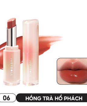 Son Dưỡng Judydoll Có Màu Cấp Ẩm - 06 Hồng Trà Hổ Phách Watery Glow Lipstick