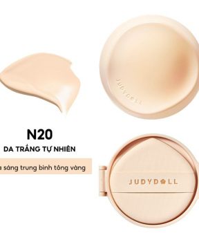 Phấn Nước Judydoll Lâu Trôi Che Phủ Cao - N20 Long Wearing Cushion