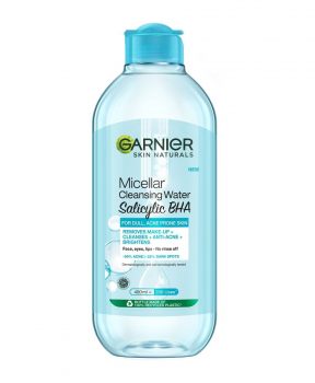 Nước Tẩy Trang Garnier Dành Cho Da Dầu Và Mụn Micellar Cleansing For Oily & Acne-Prone Skin New