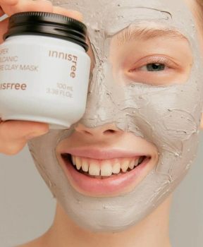 Mặt Nạ Innisfree Chăm Sóc Lỗ Chân Lông 100ml Super Volcanic Pore Clay Mask 